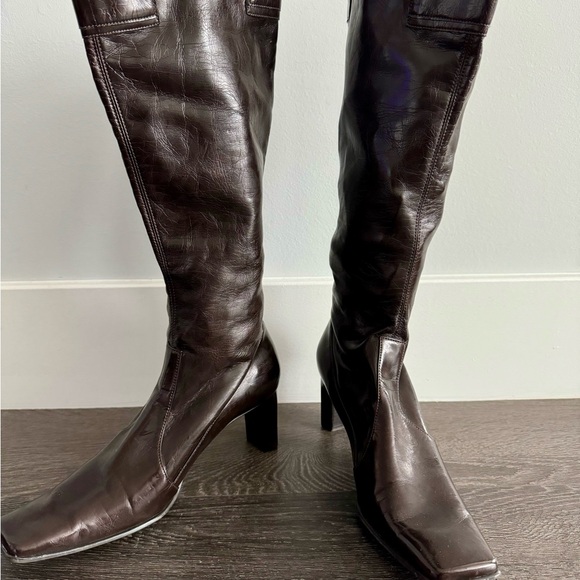 Franco Sarto Brown Boots - Picture 2 of 4